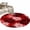 Red, variant on Round Area Rug - 3ft Country Chrysanthemum on Red Non Slip Washable Circle Carpet Soft Large Floor Rugs for Living Room Bedroom Nursery Office