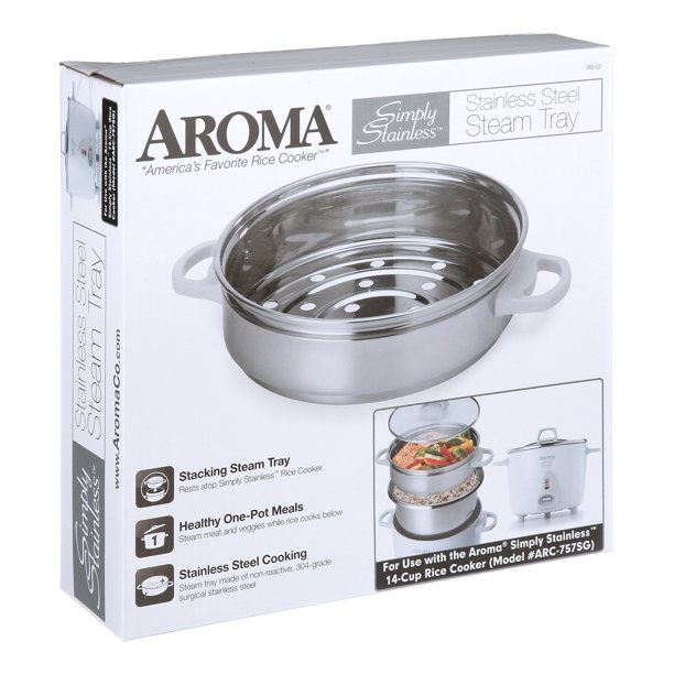 Stainless Steam Tray for Aroma Simply Stainless 14Cup (Cooked) Rice