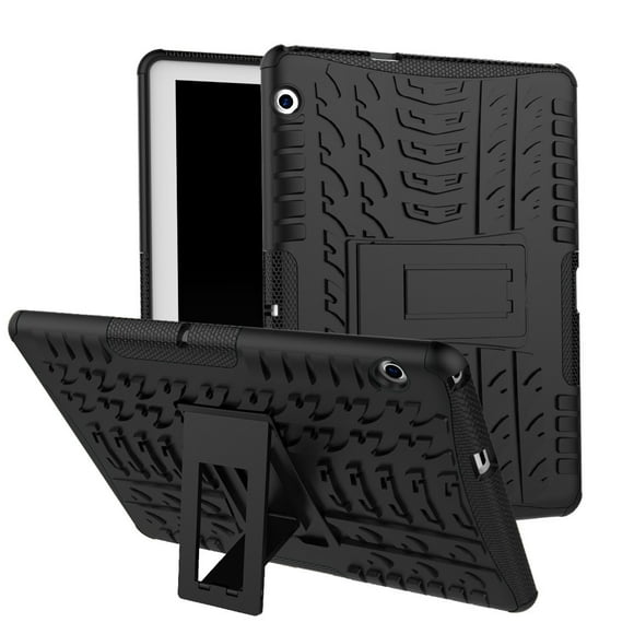 Cameland For Mediapad T3 10 9.6Inch Rugged Hard Rubber Pc Stand Case Cover