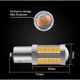 thumbnail image 5 of 4 Uds Ambre 1156 BAU15S PY21W 5630 33SMD ampollas LED para coche 900LM Super Lumineux Avant et Arrière Clignotants Clignotants ampollas 12-30V 3,6 W, 5 of 5