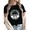 Black-2, variant on Women Time To Raise Hell Ladies Flame Graphic fun Tees T Shirt Tops Round Neck Cotton T Shirt White S-5XL