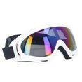 thumbnail image 3 of Suodoka Dog Sunglasses UV Protection Windproof Eye Protective Colorful Lens Large Dog Goggles Glasses, White Frame, Outdoor Everyday Pet Accessories, One Size (7.09 in / 18 cm), 3 of 9