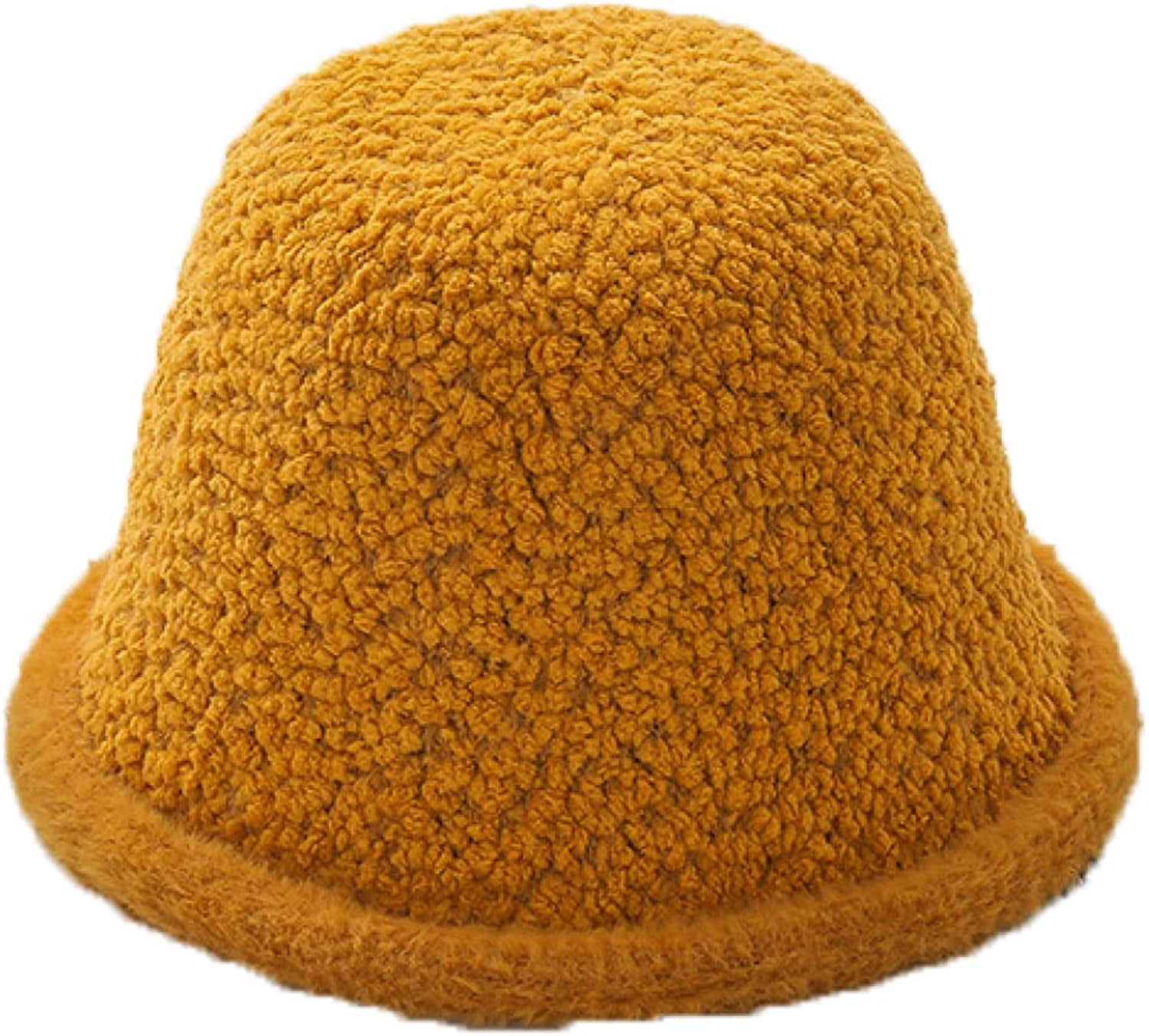 CoCopeaunts Wool Bucket Hat Plain Elegant Double-Sided Women 