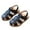 Black, variant on WOYY Girls Boys Fisherman Sandals Toddler Kids Closed-Toe Breathable Walking Shoes