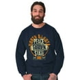 thumbnail image 5 of North Dakota Peace Garden State Map Sweatshirt for Men or Women Brisco Brands S, 5 of 6