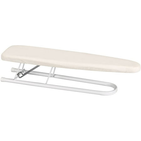 Household Essentials Tabletop Sleeve Ironing Board with Steel Top