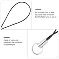 thumbnail image 3 of 100Pcs Simple Fashion Cell Phone Lanyard Men And Women General Short Wrist Rope Digital Camera Self Timer Lever Short Lanyard (Black), 3 of 5
