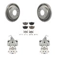 thumbnail image 1 of Transit Auto Rear Disc Brake Caliper Coated Rotors and Ceramic Pads Kit for Car Kia Spectra Spectra5 KCG-100219C, 1 of 11