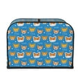 thumbnail image 2 of Daiia Corgi Dog Face Pattern 4 slice Toaster Cover, Toaster Appliance Dust-proof Cover For Kitchen Small Appliance Dust Cover and Fingerprint Protection, 2 of 7