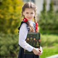thumbnail image 5 of Game Card Storage Bag Collectible Trading Card Albums The 4-Pocket Card Binder With 50-Page Sleeve Can Hold 400 Game Cards Green Christmas Trees, 5 of 6