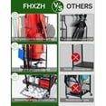 thumbnail image 3 of Organizador para bolsa de golf FHXZH con ruedas y espacio de almacenamiento, 3 of 7