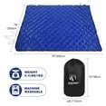 thumbnail image 2 of Large Outdoor Camping Blanket with Lining, Waterproof and Windproof Cold Weather Blanket for Camping Stadium, Machine Washable 79"x 79" Blue, 2 of 6