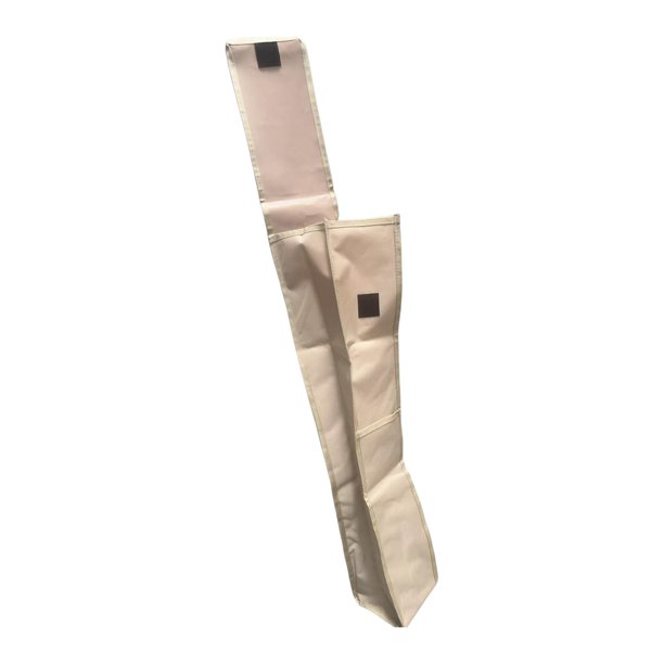 Organizador de rollos para envolver regalos Almacenamiento de papel de regalo Durabilidad Portátil Profesional Beige