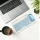 thumbnail image 2 of Teclado Bluetooth Pisexur para teléfonos móviles y tabletas, teclado y ratón inalámbricos magnéticos con control mágico, organizador de electrónica para niños., 2 of 9