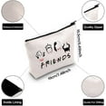 thumbnail image 4 of Villains Friends Makeup Bag Evil Females Gift Witch Gift for BFF Witch Cosmetic Bag, 4 of 5
