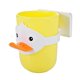 thumbnail image 1 of Soporte para cepillo de baño Yuarrent pato amarillo, 1 of 6
