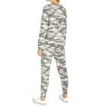 thumbnail image 2 of Gap Women's Super Soft Modal Fleece Jogger Lounge Set (Grey Camo, S), 2 of 3