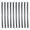 Macaron Black, variant on 10 Pcs Plastic Binding Combs with 30 Rings Plastic Binding Combs for Files