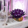 thumbnail image 4 of SeekLGT Halloween Purple Series Artificial Rose Flower, Realistic Latex Faux Rose for Gothic Halloween Decorations, Floral Arrangement, Table Centerpiece, Home Decor, 4 of 6