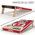thumbnail image 6 of YouTheFan NCAA Utah Utes 2' x 4' Cornhole Game, 6 of 6