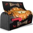 thumbnail image 4 of Happy Halloween Mailbox Covers Magnetic Post Box Cover Garden Yard Home Yard Decor for Outdoor Standard Size 21x18 in, 4 of 6