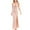 Pink, variant on Lolmot Women Sparkle Glitter Maxi Bodycon Dress Fashion Elegant Hollow Out Slim Ruched Wrap Formal Dress Evening Gowns with Side Slit