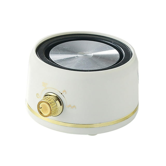 simhoa Chauffe-Bougie Parfumé pour Chambre Bureau à Domicile Blanc