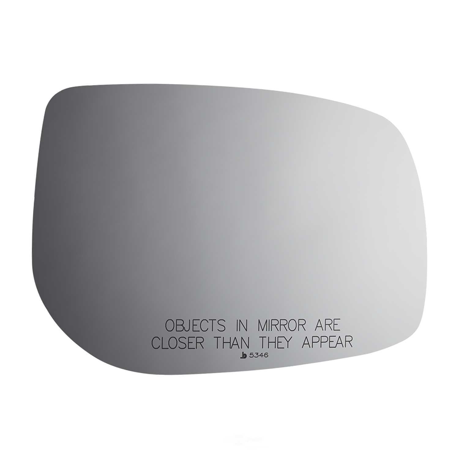 Burco Side View Mirror Replacement Glass - Clear Glass - 5346