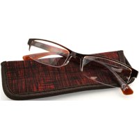 Foster Grant Men's Glasses Reading Glasses, Black