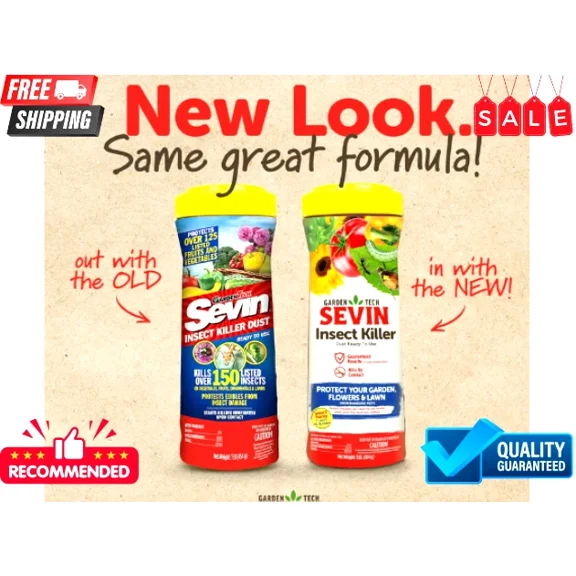 Gardentech Sevin Garden 5% Dust Bug Insect Killer Pesticide - 1 Lb