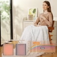 thumbnail image 5 of Lumiparty Electric Heated Throw Blanket 50"x60", Soft Thick Tufted Electric Blanket Throw with 6 Heating Levels, Fast Heating Blanket, Overheat Protection, Beige, 5 of 8