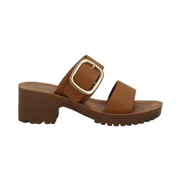 Zapatillas Tacones VOSSE Mujer Comodas Casual Cafe 25