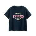thumbnail image 1 of T-shirt à Manches Courtes Imprimé Lettres pour Garçons et Filles Été, 1 of 2