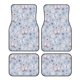 thumbnail image 1 of Balery Blue Butterfly Juego de 4 Alfombrillas para Auto, Revestimientos de Caucho Resistente, Diseño Antideslizante, 1 of 7