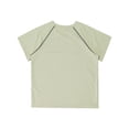 thumbnail image 5 of Miaeowve Kids Girls Boys Dry Fit Sports T-Shirts Athletic Shirts Short Sleeve Activewear Tees Tops Khaki 130, 5 of 6