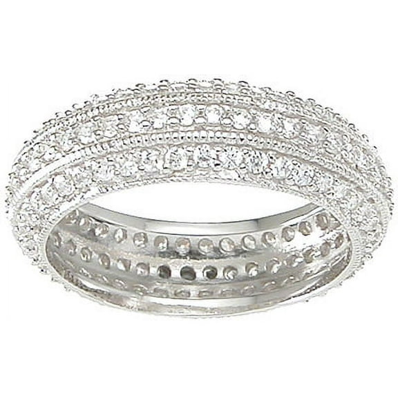 925 Sterling Silver Wedding Rings for Women & Wedding Band Make Great Girlfriend Gifts