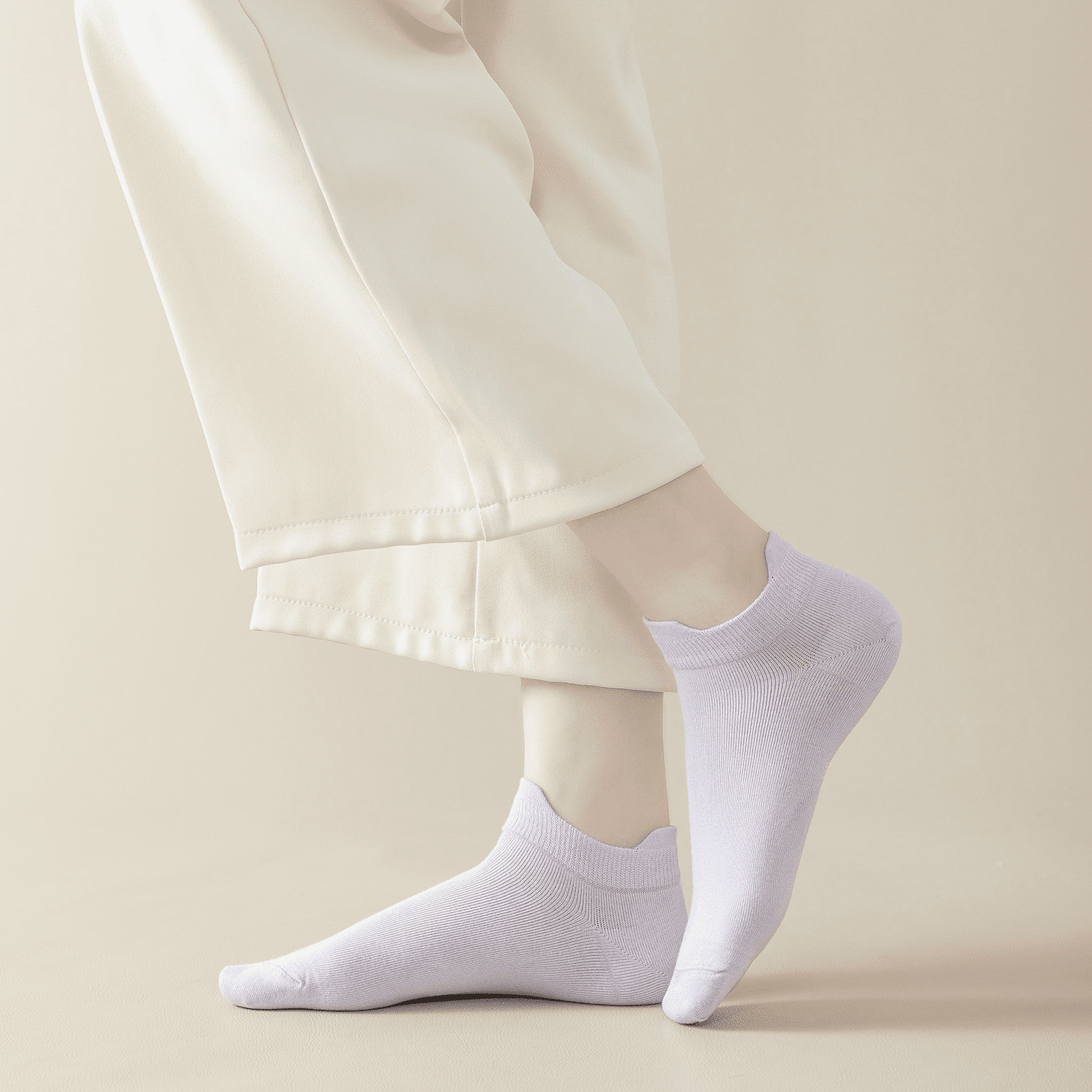 Sookeceks 6 Pair Ankle Socks for Women, Cushioned Low Cut Socks Womens Casual Socks With Heel Tab Size 5-9