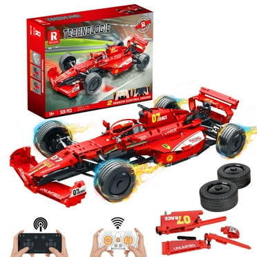 AirSMall 928 Pcs Race Car Building Block Set and Engineering Toys, Remote Control Race Car Educational Toys Learning Building Kits, Building Toys Christmas Gifts for Kids and Adults 22 x 10 x 5 In