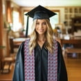 thumbnail image 6 of Fuzoiu Cartoon Lobsters 2 Print Graduation Sash,Graduation Stole,Unisex Adult Graduation Stole Shawl 91" Long,for Academic Commencements Shawl-Sharp Corner, 6 of 7