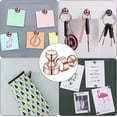thumbnail image 5 of 20 PCS Refrigerator Magnets, Rose Gold Fridge Magnet Strong Magnets for Whiteboard, Small Neodymium Magnetic Ideal for Push Pin, Office, Classroom, Map, 5 of 13
