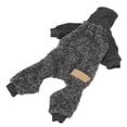 thumbnail image 4 of Ropa de perro de felpa de cuello alto,Prendas de punto para perros de cuello alto Suministros para mascotas Suéter de invierno para perros Eleva tu experiencia, 4 of 12