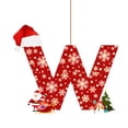 thumbnail image 2 of Adornos navideños colgantes con 26 letras para árbol de Navidad, adornos navideños personalizados para hacer tú mismo, decoración navideña, decoración colgante para árbol de Navidad, decoración para p, 2 of 5