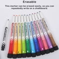thumbnail image 3 of Methold Kids Adsorbable Blackboard Marking Drawing Pen Handwriting Erasable Pencil Smooth Markers Anti-smudge Chalkboard Writing Type3 NO3, 3 of 6