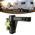 thumbnail image 4 of 2in Tow Receiver, Hitch Ball Mount 14000 Lbs Loads  for Trailer for RV, 4 of 8
