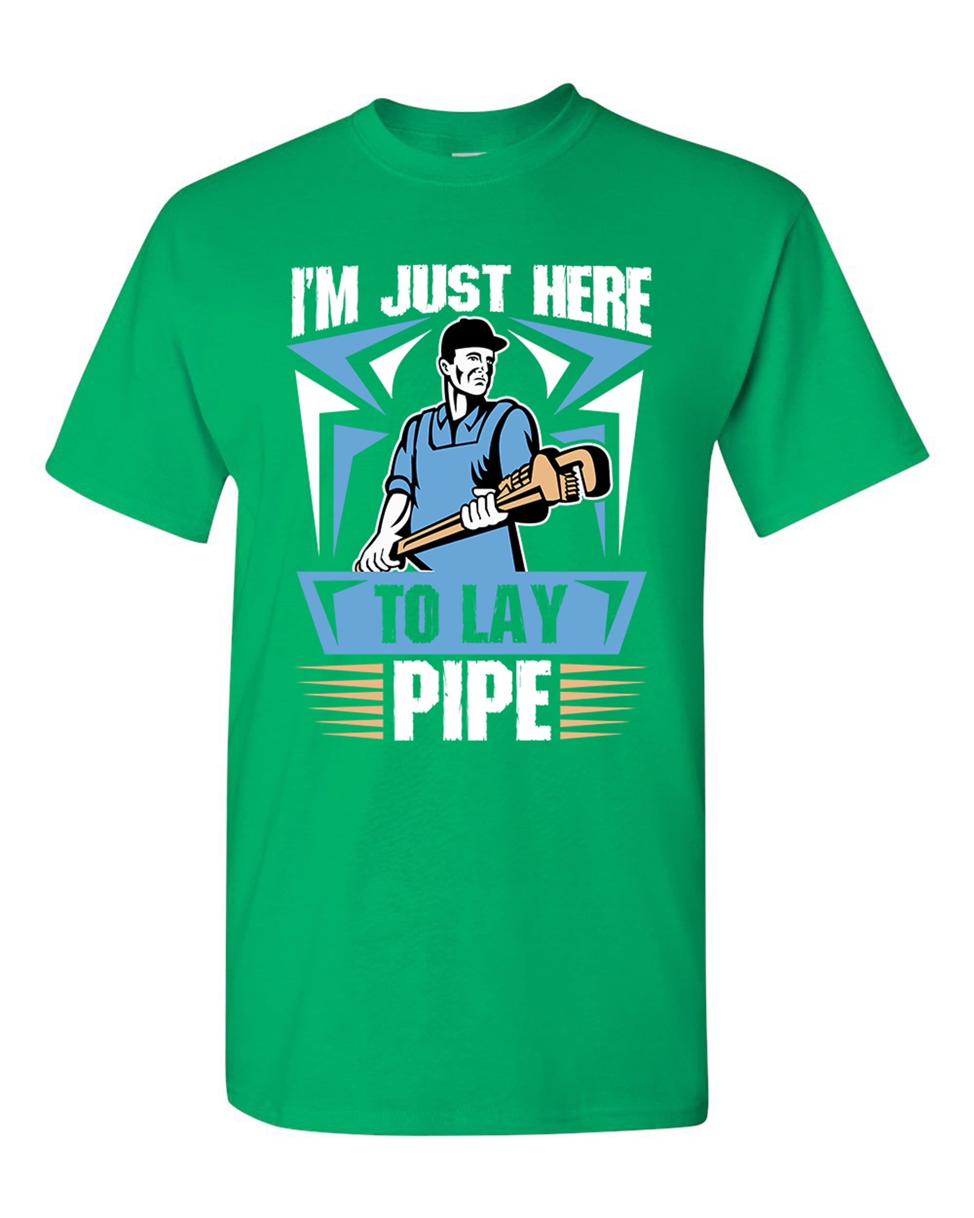 Hoodie Im Just Here to Lay Pipe Funny Plumber Gift