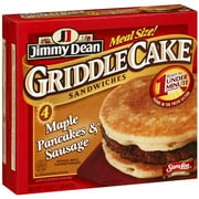 Jimmy Dean Maple Pancakes & Sausage Griddlecake Sandwiches, 16 Oz., 4 Count
