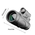 thumbnail image 3 of 12x50 Monocular Telescope, High Powered, Smartphone Compatible, Night Vision, for Stargazing/Hunting/Travel, 3 of 9