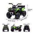 thumbnail image 3 of VOLTZ TOYS Explorer Quad UTV Ride-On Car Toy for Kids with 6V Battery, LED Lights, Music Player, Suspension, Battery Powered Electric Vehicle Kids Ages 19+ Mths, 3 of 6