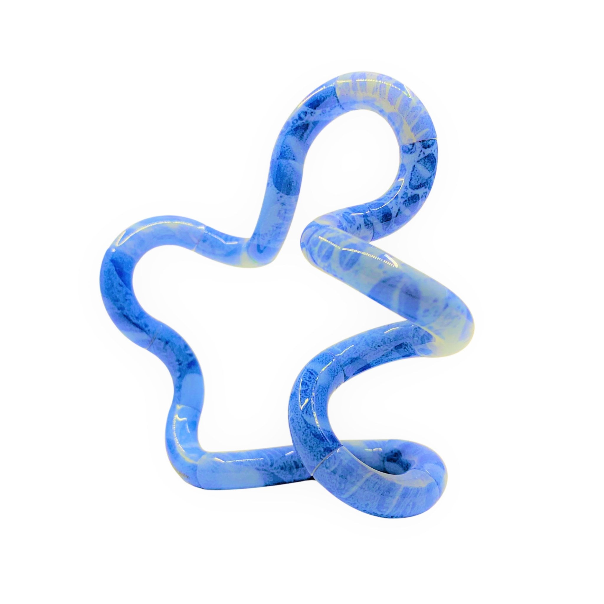 3 Pcs Adult Kids Curved Fidget Twist Tangle Toy String Smooth Relax Anxiety 