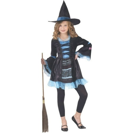 Morris Costumes Girls Victorian Witch Child 4-6, Style FW121282SM